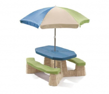 Step 2 Пикник складной столик с зонтиком 843800/880200