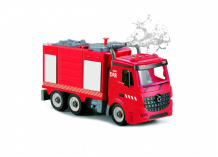 Купить funky toys пожарная машина-конструктор фрикционная 1:12 свет, звук, вода ft61115 ft61115