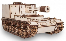 Купить eco wood art конструктор 3d ewa танк сау-212 sau212