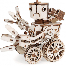 Купить деревянный 3d конструктор подвижный "робот макс", lemmo ( id 6918938 )