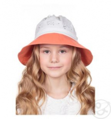 Купить шляпа levelpro kids, цвет: белый/оранжевый ( id 9114853 )