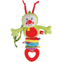 Купить игрушка-погремушка chatty caterpillar, happy baby ( id 5621699 )