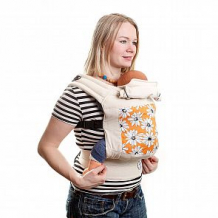 Купить рюкзак-кенгуру slingme полянка, цвет: бежевый ( id 12797530 )