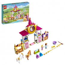 LEGO Disney Princess 43195 Конструктор ЛЕГО Принцессы Дисней Королевская конюшня Белль и Рапунцель