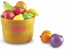 Купить learning resources игровой набор фрукты в ведерке (10 элементов) ler9720
