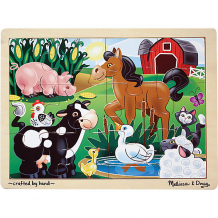 Мои первые пазлы Melissa & Doug "На ферме", 12 элементов ( ID 7416012 )