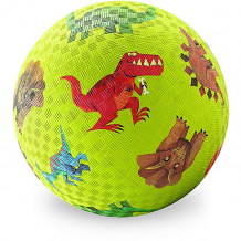Купить мяч crocodile creek "динозавры" зелёный, 18 см ( id 10005134 )