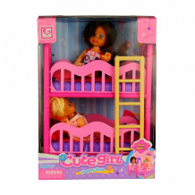 Купить shantou yisheng куклы сестрички с игрушечной мебелью k899-17