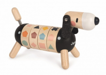 Купить развивающая игрушка janod развивающая игрушка собачка учу цвета и формы j04421