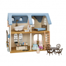 Купить sylvanian families домик с синей крышей 5609