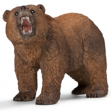 Купить коллекционная фигурка schleich "дикие животные" медведь гризли ( id 2609261 )