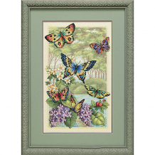 Купить набор для вышивания dimensions золотая коллекция "лес бабочек" ( id 16574245 )