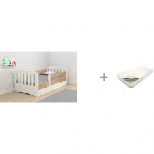 Купить подростковая кровать столики детям классика-микс 80х160 см и матрас askona baby flex dream 160х80 см 