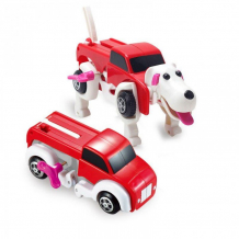 Купить развивающая игрушка yako трансформер заводной грузовик - собака л79285