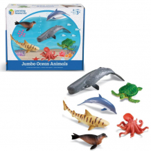 Купить learning resources игровой набор обитатели океана (6 элементов) ler0696