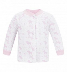 Купить кофта чудесные одежки розовые собачки, цвет: белый/розовый ( id 5778157 )
