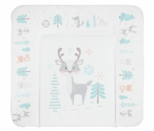 Купить forest накладка для пеленания cute reindeer на комод 82x73 см 55490-1