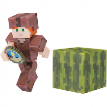 Купить игровая фигурка jazwares minecraft alex in leather armor, 8 см ( id 11147293 )