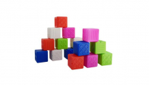 Купить развивающая игрушка три-с набор кубики малые 16 шт. к-003