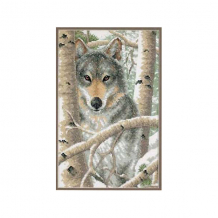 Купить набор для вышивания dimensions "зимний волк" ( id 16574542 )