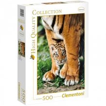 Купить clementoni пазл классика бенгальский тигренок (500 элементов) 35046