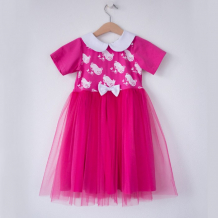 Купить trendyco kids платье трикотажное с фатином принцесса 