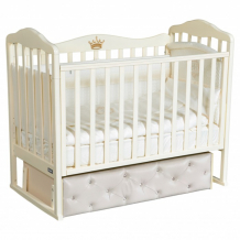 Купить детская кроватка bellini letizia premium мягкий фасад, автостенка, ящик (универсальный маятник) 216