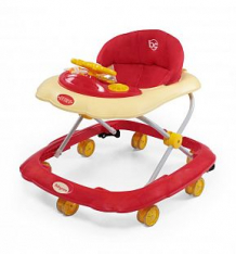 Купить ходунки babycare optima, цвет: red ( id 10226970 )