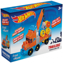Купить конструктор bauer hot wheels trailerz frost + mazer машинка ( id 16728580 )