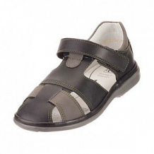 Купить сандалии топ-топ, цвет: черный/серый ( id 12506674 )