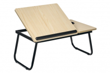 Купить bradex стол складной с подъёмной крышкой и подстаканником вита 55x32x25 см td 0784