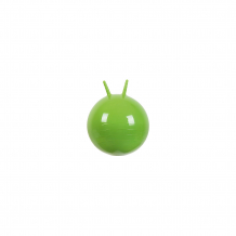 Купить мяч прыгун с рожками, 50 см, зеленый, "малышок" ( id 6767720 )
