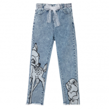 Купить playtoday брюки текстильные джинсовые для девочек disney bambi 12241271