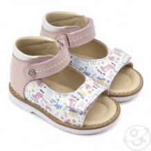 Купить сандалии tapiboo, цвет: розовый/белый ( id 12346324 )