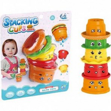 Купить развивающая игрушка наша игрушка пирамидка-чашечки (5 предметов) ( id 10284593 )