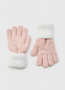 Купить трикотажные перчатки для девочек 