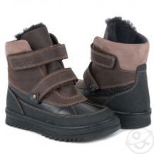 Купить ботинки elegami, цвет: чёрный/коричневый ( id 11830426 )
