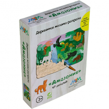 Купить деревянная мозаика-раскраска мум "амазония", 47 элементов ( id 10439025 )