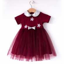 Купить trendyco kids платье трикотажное с фатином звезды 