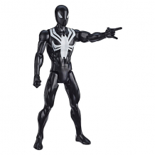 Купить игровая фигурка marvel spider-man titan hero series человек-паук в костюме тьмы, 30 см ( id 14127310 )