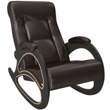 Купить кресло для мамы комфорт качалка модель 4 венге 06