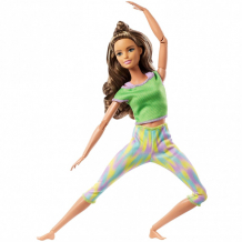 Купить mattel barbie gxf05 барби серия &quot;безграничные движения&quot;