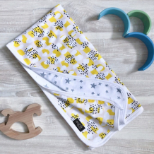 Купить плед mjolk двусторонний mustard spots 80х80 см 74369