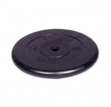 Купить mb barbell диск обрезиненный atlet d 26 мм 15 кг 