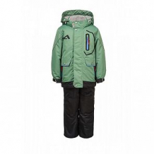 Купить комплект куртка/полукомбинезон oldos, цвет: зеленый ( id 11652400 )