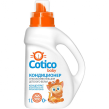 Купить кондиционер-ополаскиватель cotico baby для детского белья, 1 л ( id 15613561 )