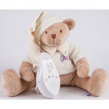 Купить игрушка для сна медведь drёma babydou с белым и розовым шумом, бежевый ( id 8751018 )