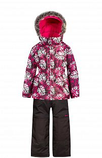 Комплект куртка/полукомбинезон Zingaro By Gusti, цвет: розовый/серый ( ID 6493771 )