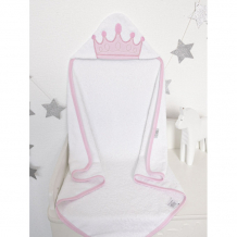 Купить baby nice (отк) полотенце-уголок махровый принцесса 80х80 см m532/5