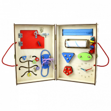 Купить деревянная игрушка kampfer бизи-чемодан little book ks-002